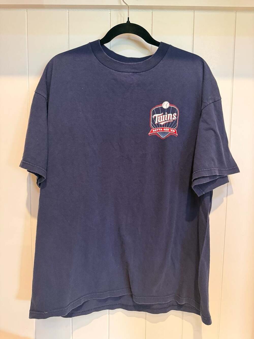 Vintage 90s Minnesota Twins 'Gotta See 'Em' Baseball Graphic T-Shirt